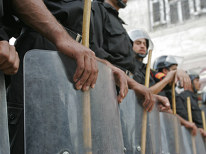 The police officer allegedly died while exchanging fire with members of the Muslim Brotherhood. (AFP/File)