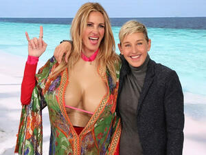 إلين دي جينيريس وجوليا روبرتس