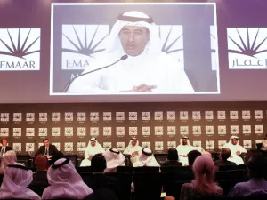 Emaar Properties chairman Mohamed Alabbar speaking at a conference in Dubai. (File photo)
