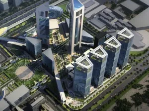 The project – called Emirates Towers Business Park – will offer office space and three hotels. (Gulf Business)