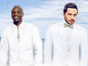 Akon will be releasing a record for Tamer's next film! (Facebook)