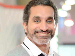 Bassem Youssef: 'The joke is mightier than the sword.'  (Twitter)