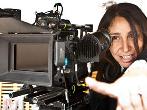 Haifaa Mansour, director of Wadjda, the first feature film to be entirely shot in Saudi Arabia.  (Tobias Kowiatzki/Razor Film) Haifaa Mansour, director of Wadjda, the first feature film to be entirely shot in Saudi Arabia.  (Tobias Kowiatzki/Razor Film)