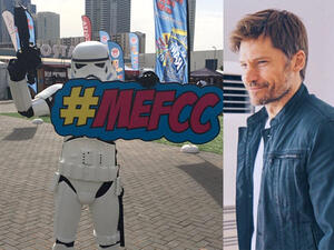 Get an autograph from Nikolaj Coster-Waldau or participate in a workshop on special effects makeup. (Twitter) 