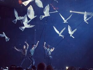 Take That performing live in Birmingham earlier this summer. (Facebook)