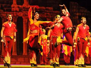 The troupe's performance is part of the Jordan Festival 2016 at the Citadel, which brought Lebanon's Marcel Khalife earlier this month. (Fire of Anatolia) 