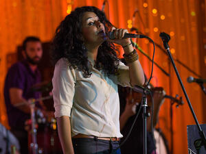 The Cairo-born singer has played shows in America, Europe and a number of countries in Africa. (File photo)