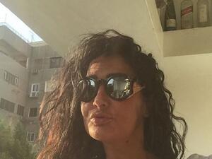 Ghada Abdel Razek and, wait, booz??? (Instagram)
