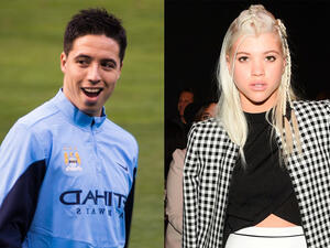 The Manchester City soccer player split from Victoria’s Secret model Anara Antanes last year. (Twitter)