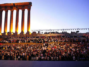 The Baalbeck Festival is staged at the Roman-era temple complex