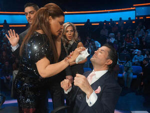 Ahlam lets Alama have it on Arab Idol