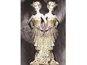 The dress by the UAE based designer as it features in The Mrs Carter Show book