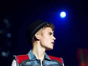 Bieber is ready to see the moon up close. (Photo courtesy of Bieber's Facebook page)