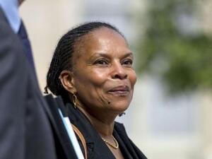 French justice minister, Christiane Taubira