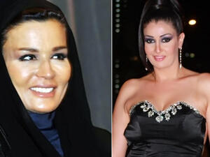 غادة عبد الرازق تجسيد شخصية الشيخة موزة في فيلم