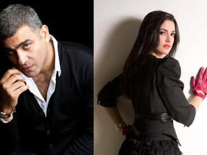 Hani Adel and Dorra are separate, not together.