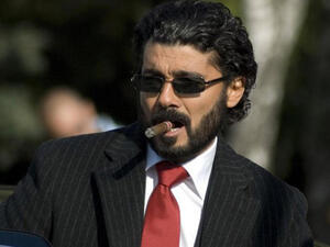 Khaled Al Nabawi's lookin' slick and is ready to roll film for his new project. (Image: Facebook)