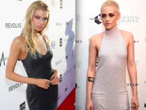 النجمة العالمية كرستين ستيوارت مع حبيبتها عارضة الأزياء ستيلا ماكسويل