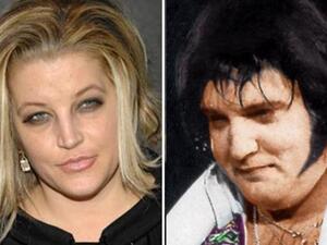 ملك الروك الراحل، إلفيس بريسلي وابنته ليزا ماري