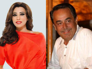 Najwa Karam battling it out with Melhem Barakat