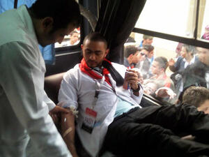 Tamer Hosny is one of the first donate his blood to those in urgent need (Image: Facebook)
