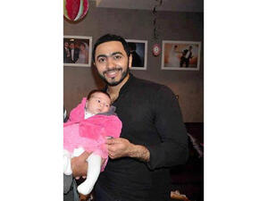 Tamer digs being a daddy