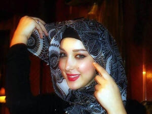 Tamer Hosny's wife Basma Bosil sportin' a conservative look (Image: Facebook)