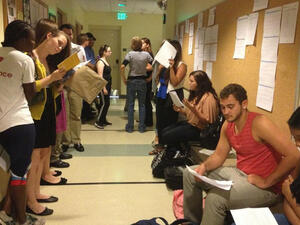 Acting auditions (Photo used for illustrative purposes)