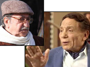 الفنان عادل امام والفنان دريد لحام