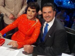 الفنانة أحلام والفنان راغب علامة