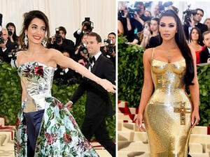 امل كلوني وكيم كارداشيان