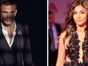 عمرو دياب ودينا الشربيني