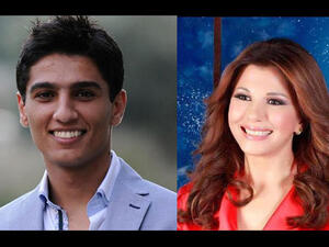 الفنانة ماجدة الرومي والفنان محمد عساف
