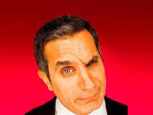 Bassem Youssef questions the crackdown on his show (Image: Facebook)
