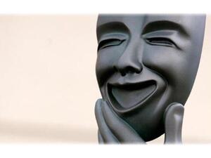 Greek comedy, theatre mask (Photo: Reuters)
