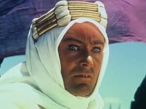 The late Peter O'Toole shot to fame as T.E. Lawrence in the brilliant film "Lawrence of Arabia." (Image: Facebook)