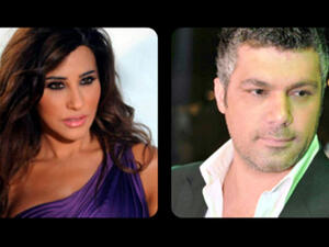 Najwa Karam and Fares Karam