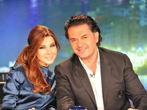 الفنان راغب علامة والفنانة نانسي عجرم