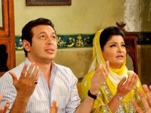 Ola Ghanem stars as a veiled, hijabi, character in The Fourth Wife