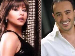 الفنان صابر الرباعي والفنانة شيرين عبدالوهاب