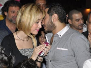 تامر حسني وبسمة بوسيل