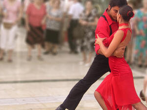 Tango is a dance of passion.