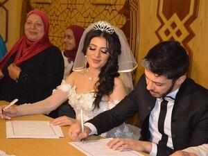 وفاء قمر وهيثم محمد