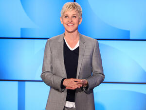 Ellen DeGeneres on her hit show "The Ellen DeGeneres Show" (usually just "Ellen"). (EllenTV)