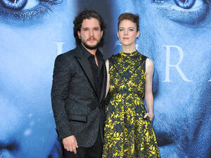 Love birds Kit Harington and Rose Leslie. (Tinseltown / Shutterstock.com)