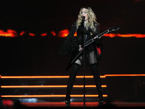Madonna performing. (yakub88 / Shutterstock.com)