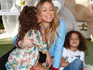 Mariah Carey with her twins. She'd supposedly ended things with Bryan to focus on raising them. (Instagram / mariahcarey)
