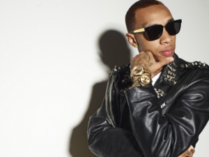 Tyga; pensive as ever.