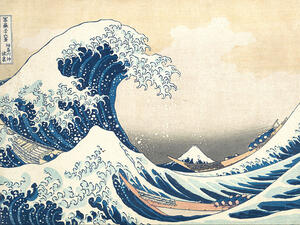 "The Great Wave Off Kanagawa." (Wikimedia Commons)