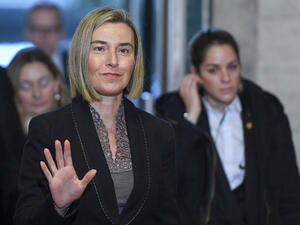EU's foreign policy chief Federica Mogherini (AFP/File Photo)	